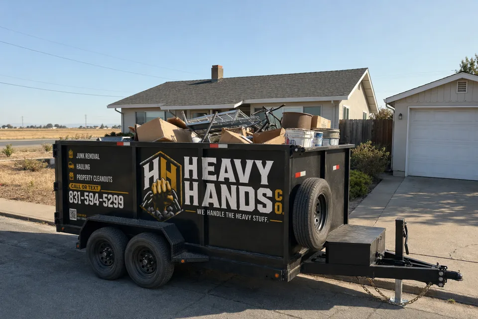 Garage & Attic Cleanout in Salinas