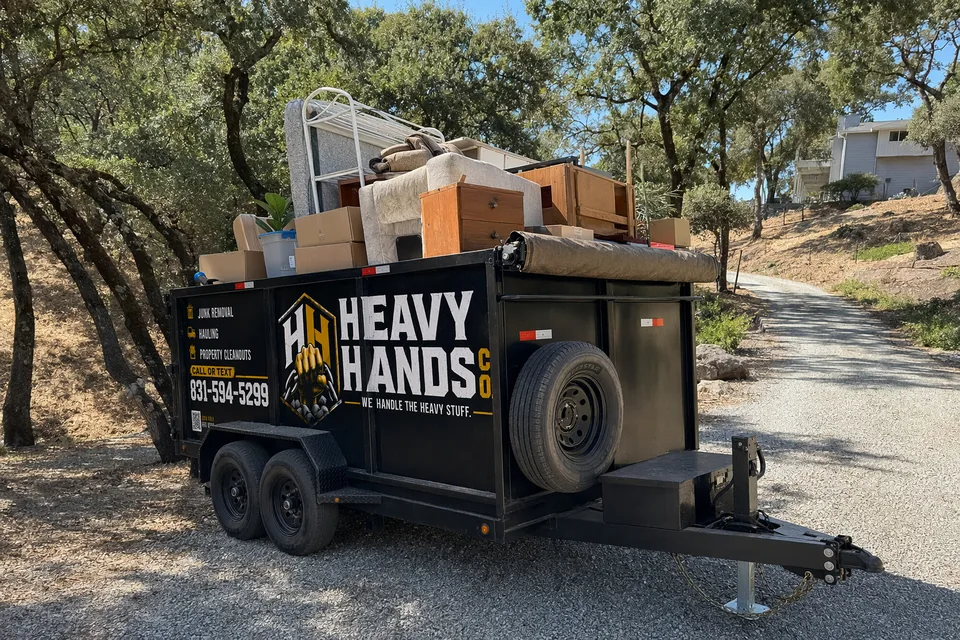 Storage Unit Cleanout in Prunedale